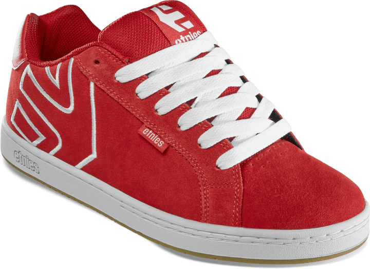 Fader red white gum - men's shoes - etnies