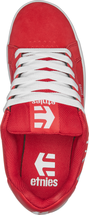 Fader red white gum - men's shoes - etnies