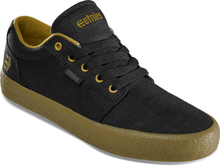 Barge LS black raw – men’s shoes | etnies Official Low-Top Vulcanized Etnies Skate Original Sustainability Gear