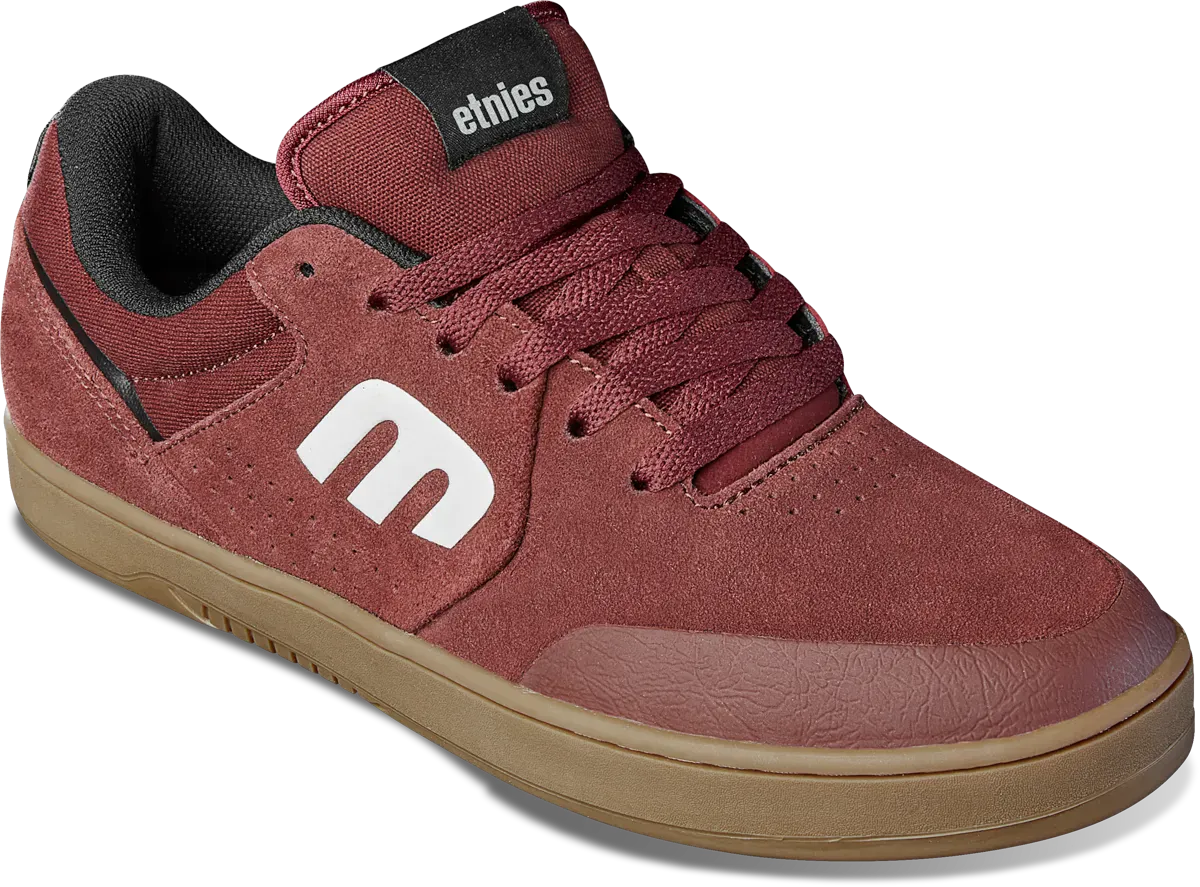 Marana Michelin Low - Top Maroon/White | etnies Official Low-Top Shoe Etnies Skate Original Sustainability Gear
