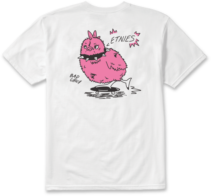 Bad chick tee white – men’s tee | etnies Official S/S Basic T-Shirt Etnies Skate Original Sustainability Gear