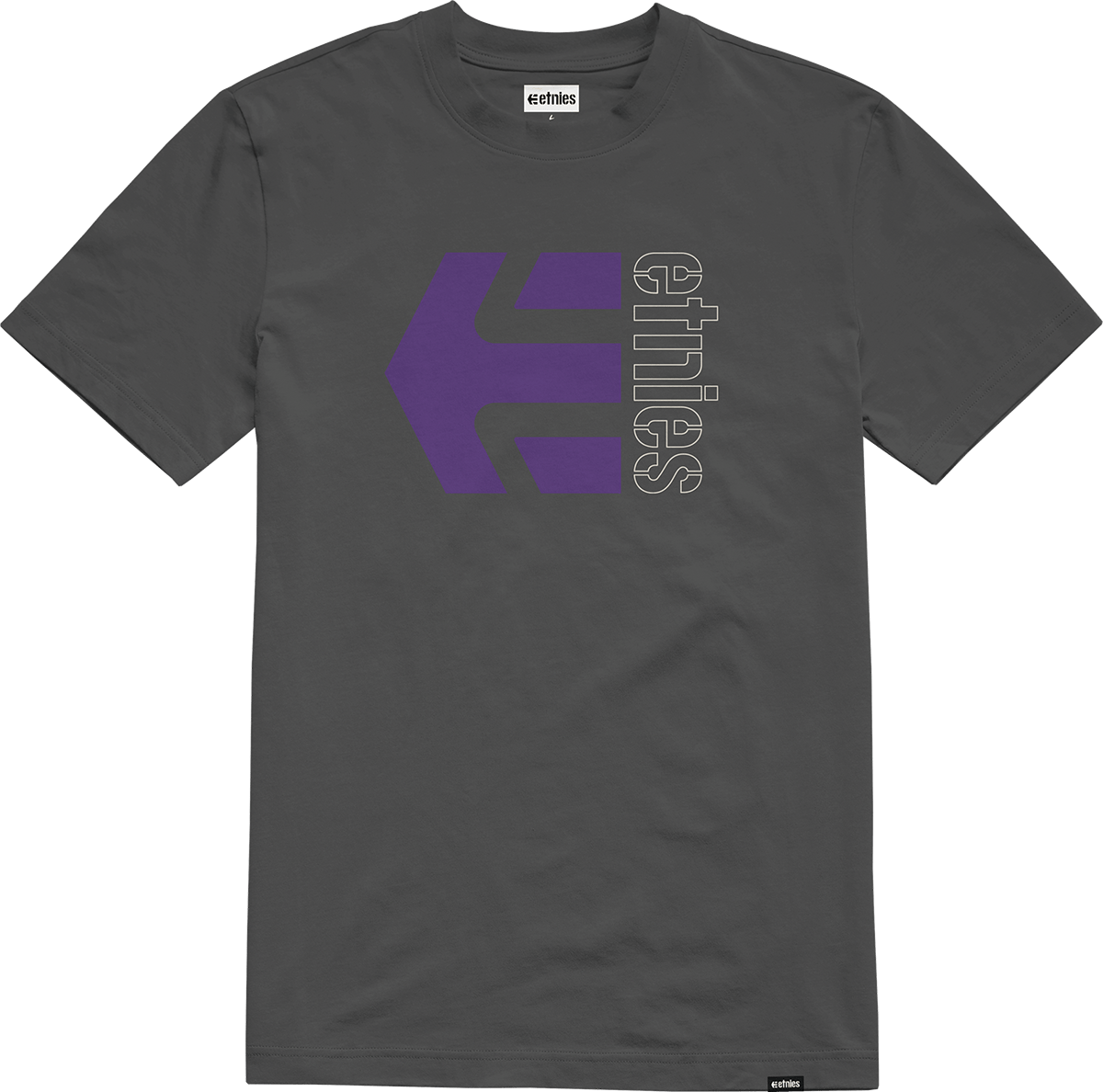 Corp combo tee black/blue – men’s tee | etnies Official S/S Basic T-Shirt Etnies Skate Original Sustainability Gear