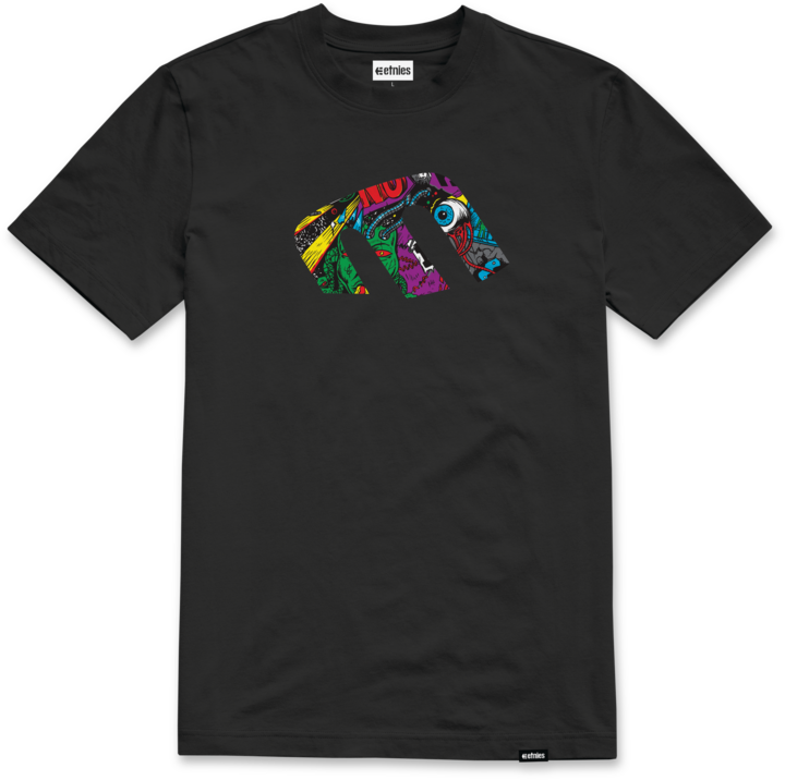 Style fill tee black print - men's t-shirt - etnies