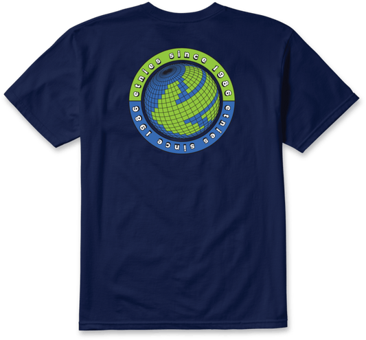 Around the world tee navy – men’s tee | etnies Official S/S Basic T-Shirt Etnies Skate Original Sustainability Gear