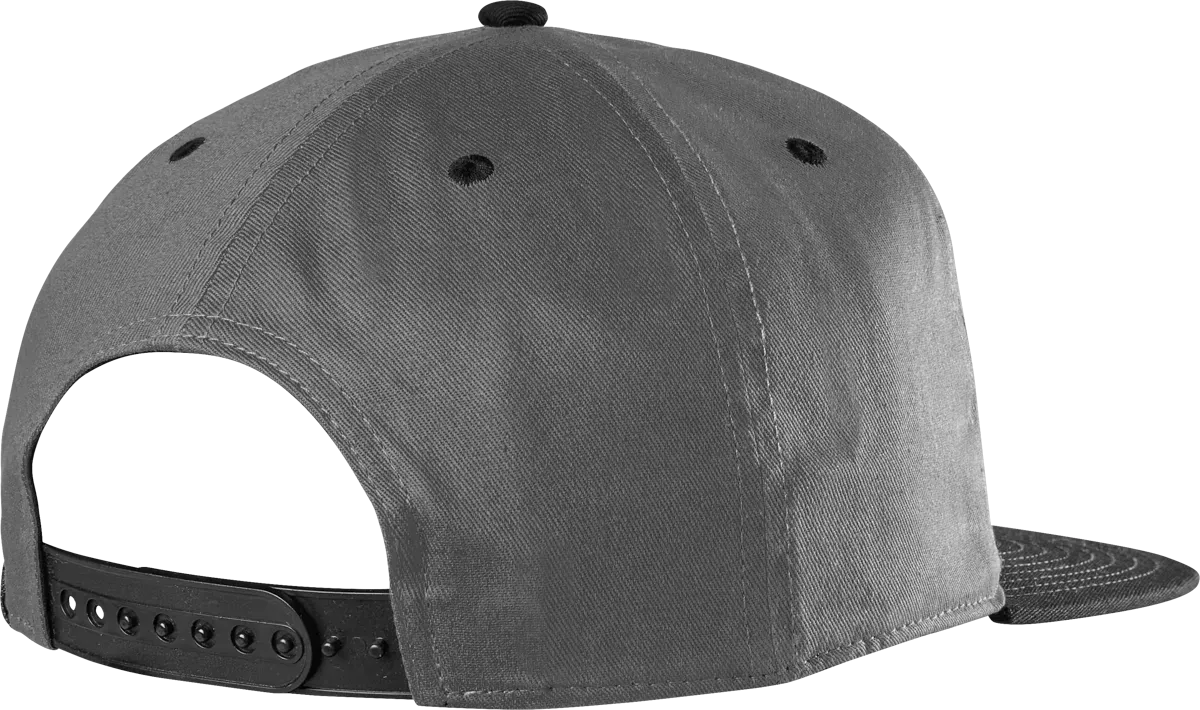 Snake Snapback Custom Hat Dark Grey/Black | etnies Official Custom Hat Etnies DARK GREY/BLACK / One Size Skate Original Sustainability Gear 4140001378.110.One Size.1ST 7630949182449