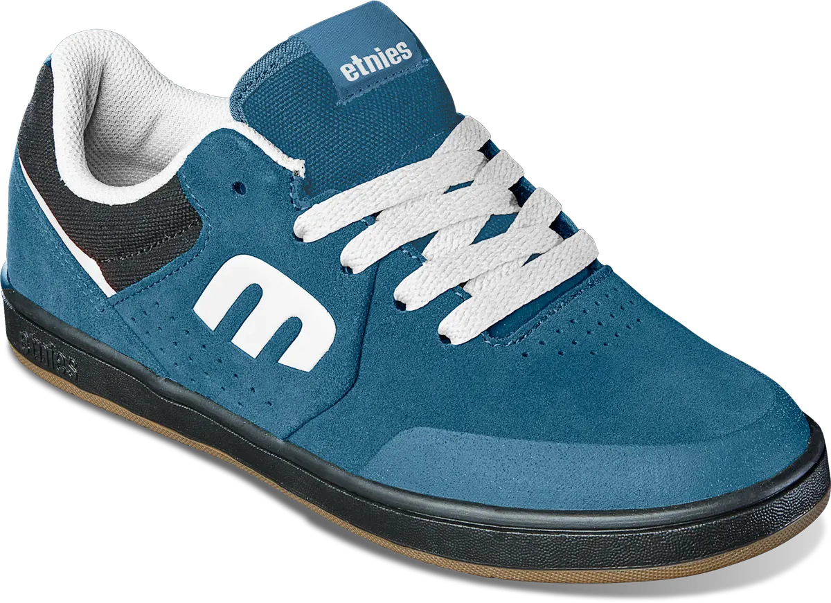 Marana Kids Low - Top Skate Shoe Blue Grey | etnies Official Low-Top Shoe Etnies Skate Original Sustainability Gear