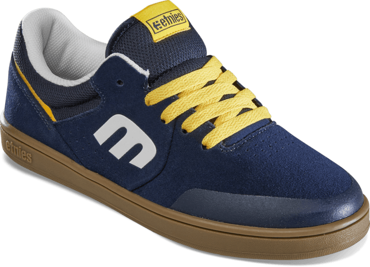 Kids Marana navy/yellow gum – kids shoes | etnies Official Low-Top Shoe Etnies Skate Original Sustainability Gear