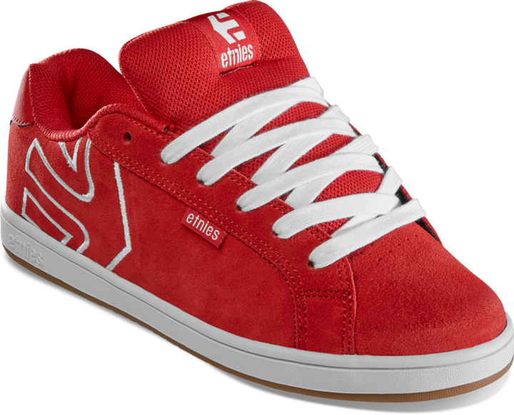 Kids Fader red white - kids shoes - etnies