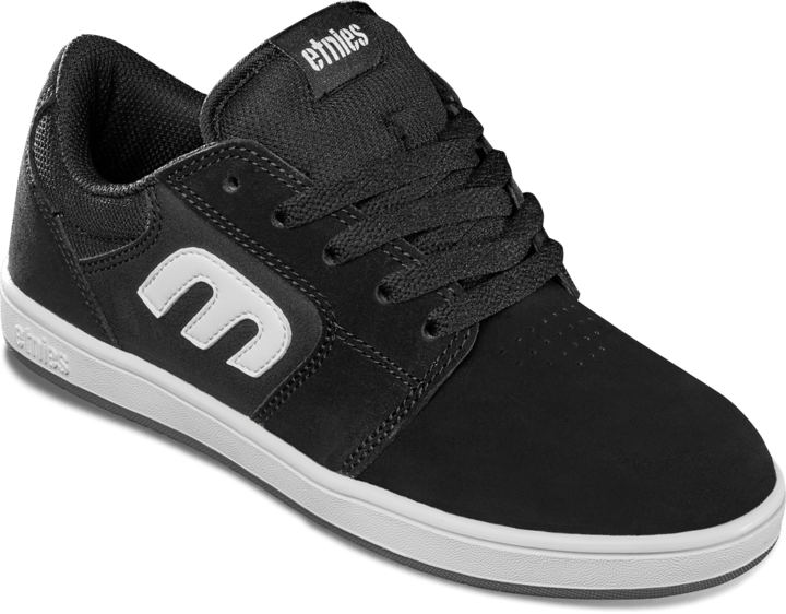Cresta kids black/white – kids skate shoes | etnies Official Low-Top Shoe Etnies Skate Original Sustainability Gear