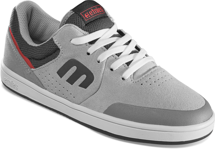 Marana little kids grey and red – kids shoes | etnies Official Low-Top Shoe Etnies Skate Original Sustainability Gear