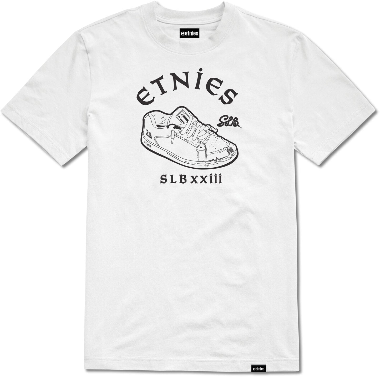SLB x etnies tee white – men’s tee | etnies Official S/S Basic T-Shirt Etnies Skate Original Sustainability Gear