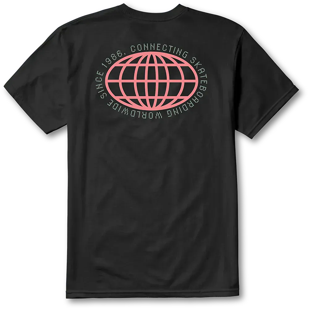 Worldwide Tee S/S Basic T-Shirt Etnies Skate Original Sustainability Gear