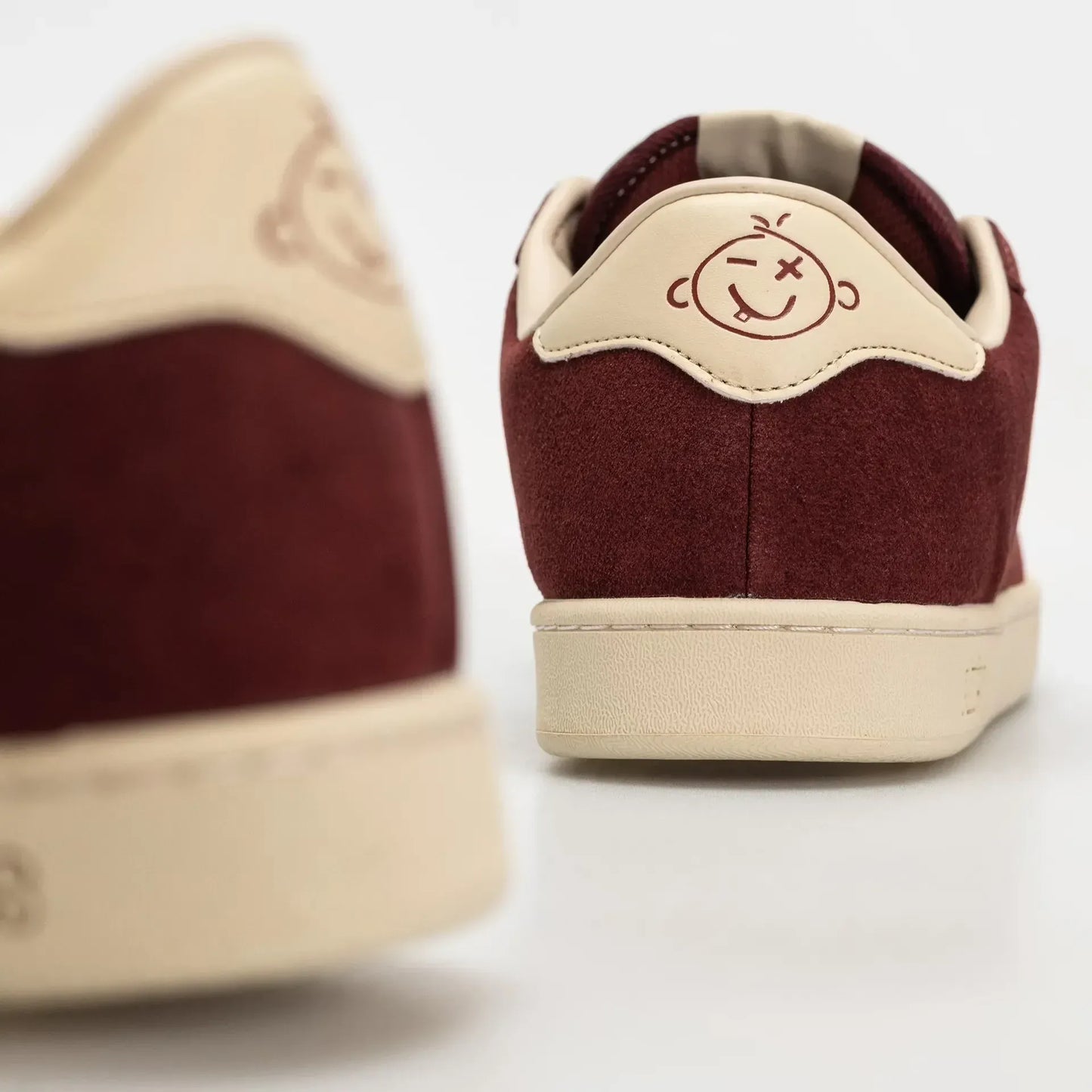 Scam Skate Shoe Burgundy Tan Low - Top | etnies Official Low-Top Shoe Etnies Skate Original Sustainability Gear