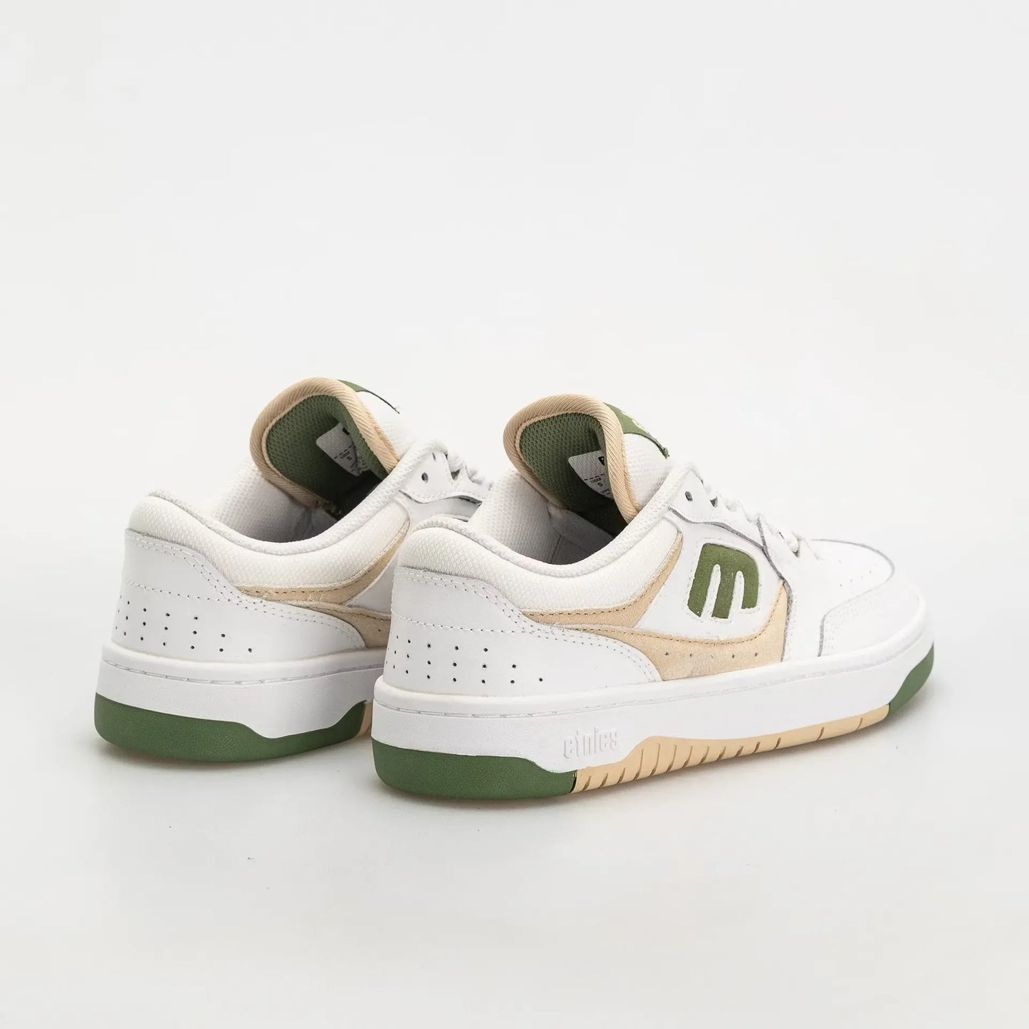 Loot Low - Top Shoe White Green Comfort | etnies Official Low-Top Shoe Etnies Skate Original Sustainability Gear