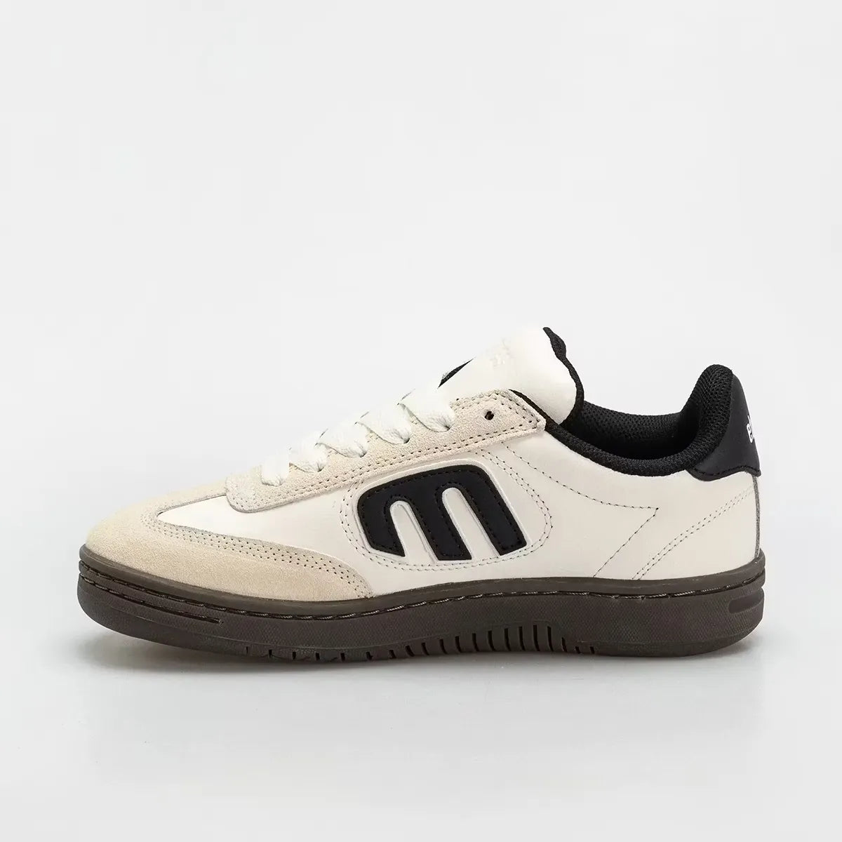 Locut Low - Top Skate Shoe White/Black/Gum | etnies Official Low-Top Shoe Etnies Skate Original Sustainability Gear