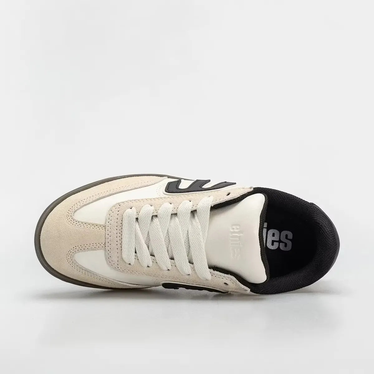 Locut Low - Top Skate Shoe White/Black/Gum | etnies Official Low-Top Shoe Etnies Skate Original Sustainability Gear