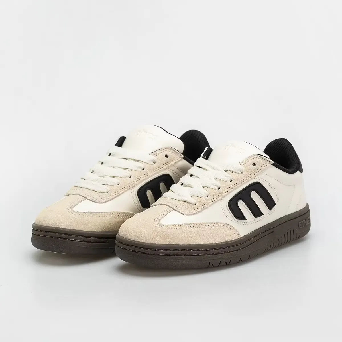 Locut Low - Top Skate Shoe White/Black/Gum | etnies Official Low-Top Shoe Etnies Skate Original Sustainability Gear