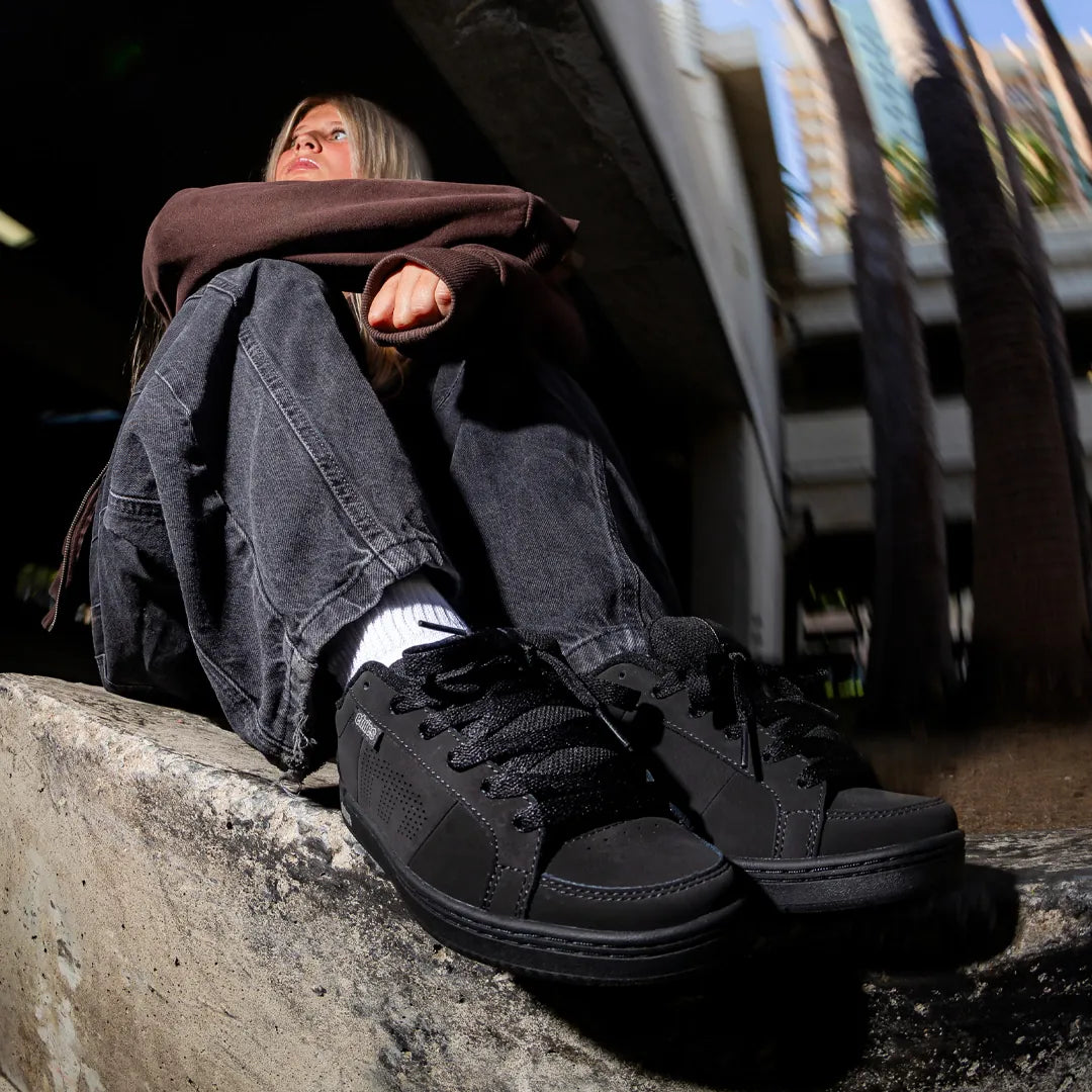 Kingpin black/dirty wash - skate shoes | etnies Official etnies Skate Original Sustainability Gear