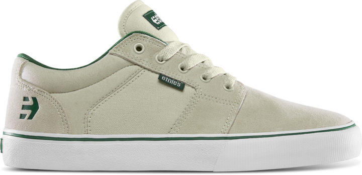 Barge LS white green gum - men's shoes - etnies