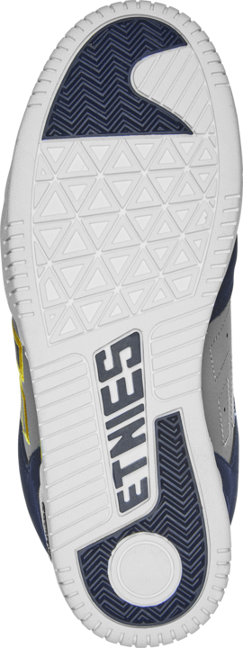Faze navy grey yellow - men's shoes - etnies