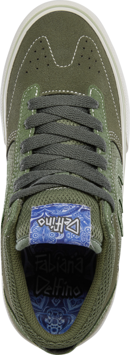 Windrow vulc mid x Fabiana Delfino green - men's shoes - etnies