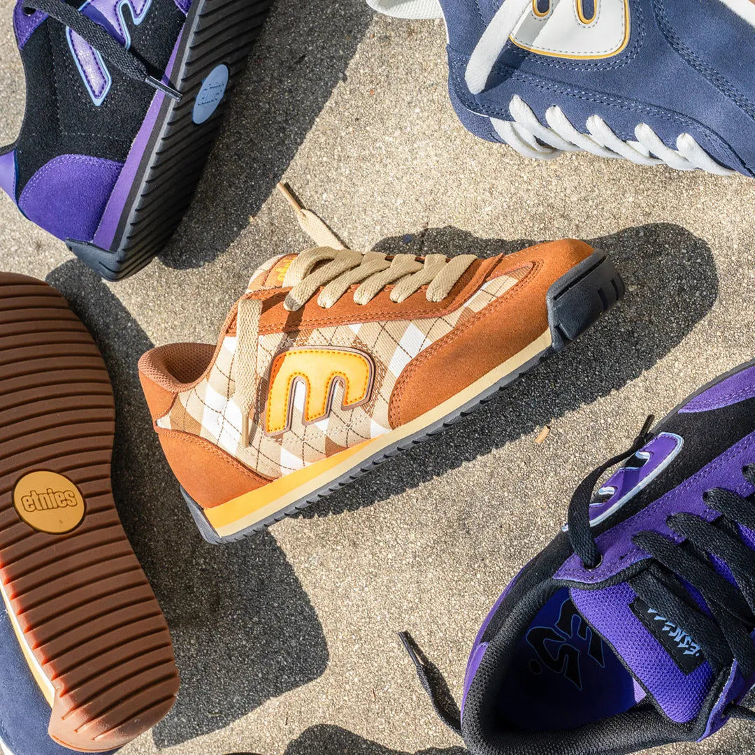 Brown Suede Skate Shoes – Locut 2K | etnies Official Canada etnies Skate Original Sustainability Gear