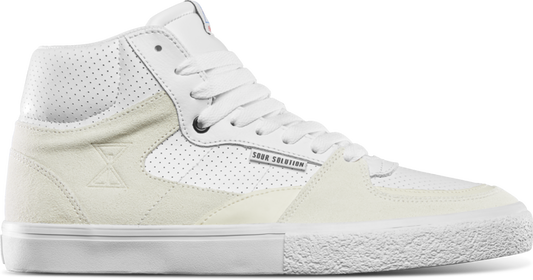 Screw Vulc mid x sour solution white - skate shoes - etnies