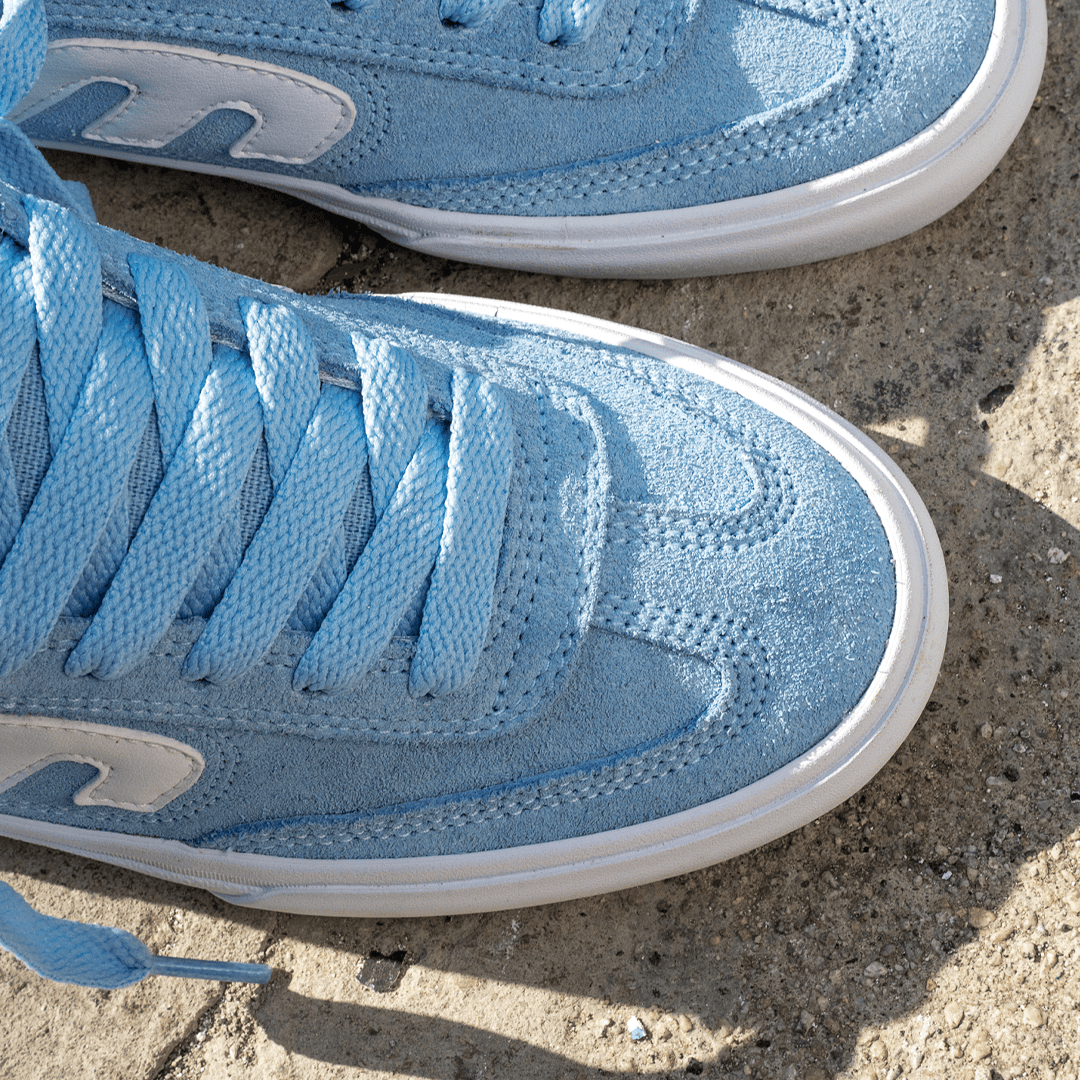 Skate Shoes in Baby Blue, Locut Vulc x Fos | etnies Canada etnies Skate Original Sustainability Gear