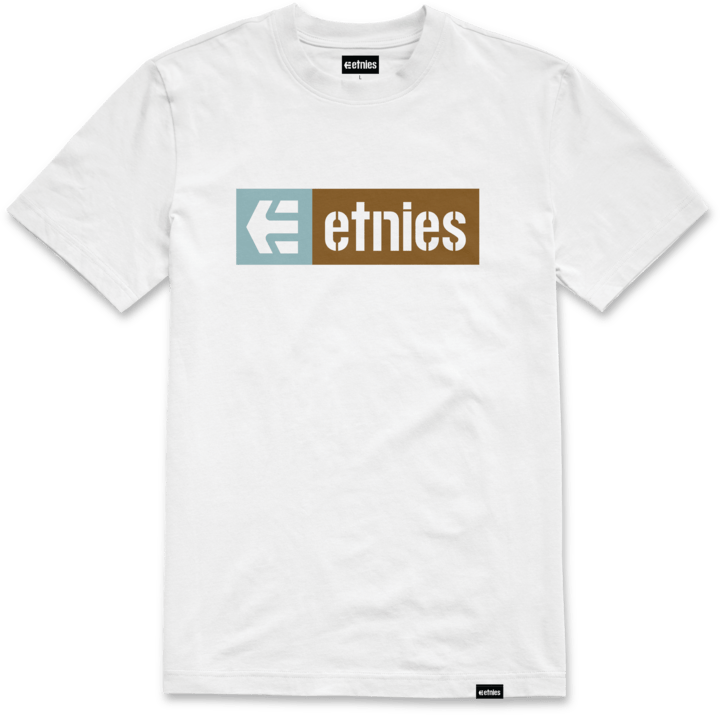 New box tee white/gum – men’s tee | etnies Official S/S Basic T-Shirt Etnies Skate Original Sustainability Gear
