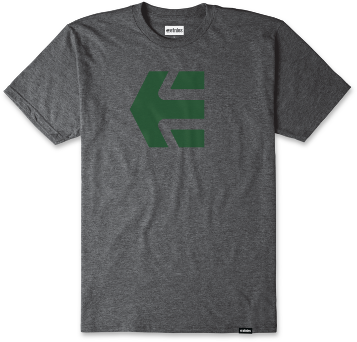 Icon tee grey green - men's t-shirt - etnies