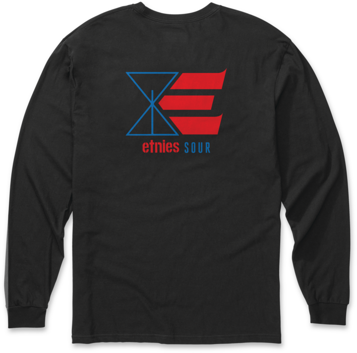 LS tee x Sour Solution black - men's long sleeve tee - etnies