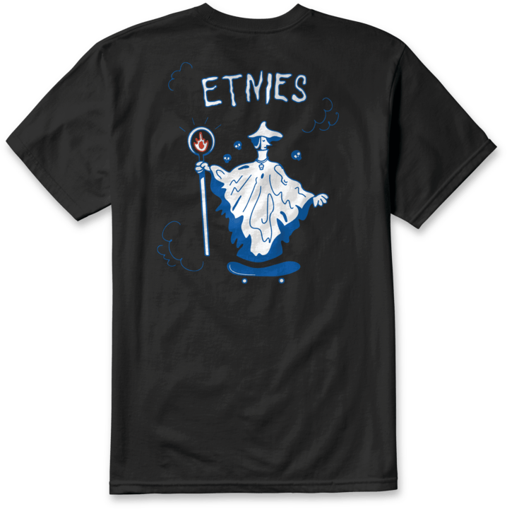 Wizard tee white – men’s tee | etnies Official S/S Basic T-Shirt Etnies Skate Original Sustainability Gear
