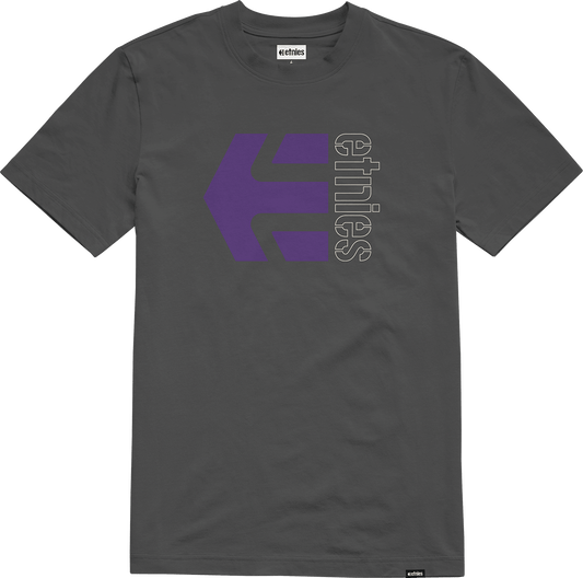 Corp combo tee black/blue – men’s tee | etnies Official S/S Basic T-Shirt Etnies Skate Original Sustainability Gear