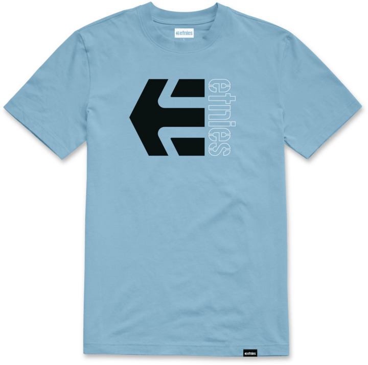 Corp combo tee light blue – men’s tee | etnies Official S/S Basic T-Shirt Etnies Skate Original Sustainability Gear