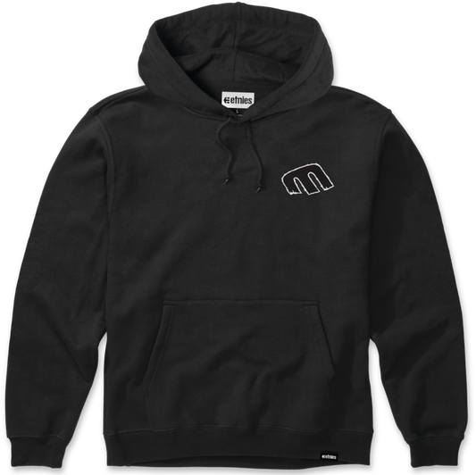 Rebel E pullover black - men's hoodie - etnies