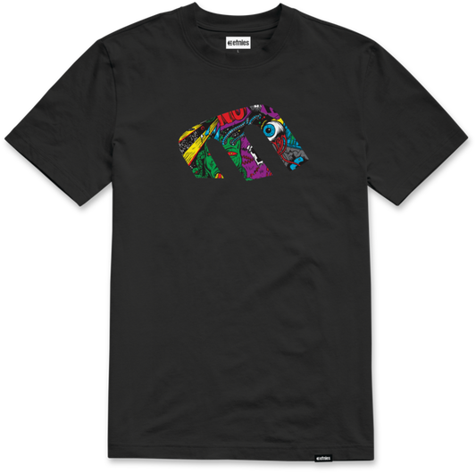 Style fill tee black print - men's t-shirt - etnies