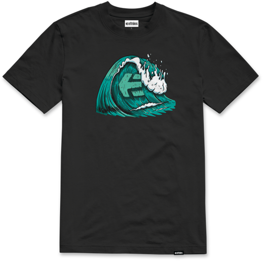 Wave tee black - men's t-shirt - etnies