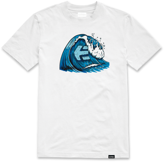 Wave tee white - men's t-shirt - etnies