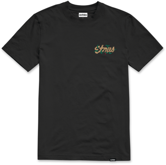 Rose arrow tee black - men's t-shirt - etnies