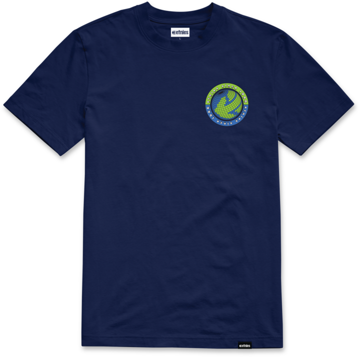 Around the world tee navy - men's t-shirt - etnies