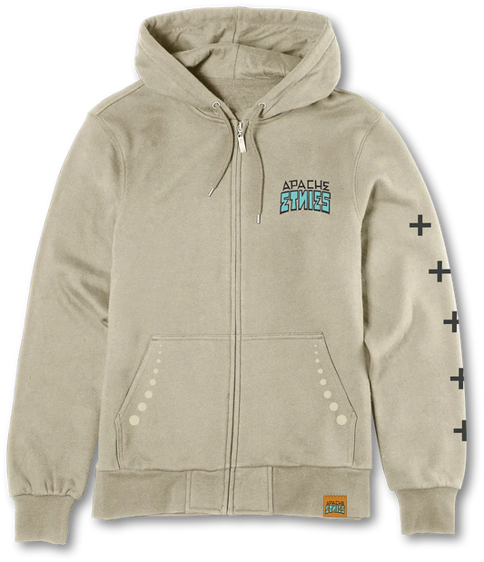 Apache Zip Hoodie Screen Hooded Fleece Etnies Skate Original Sustainability Gear
