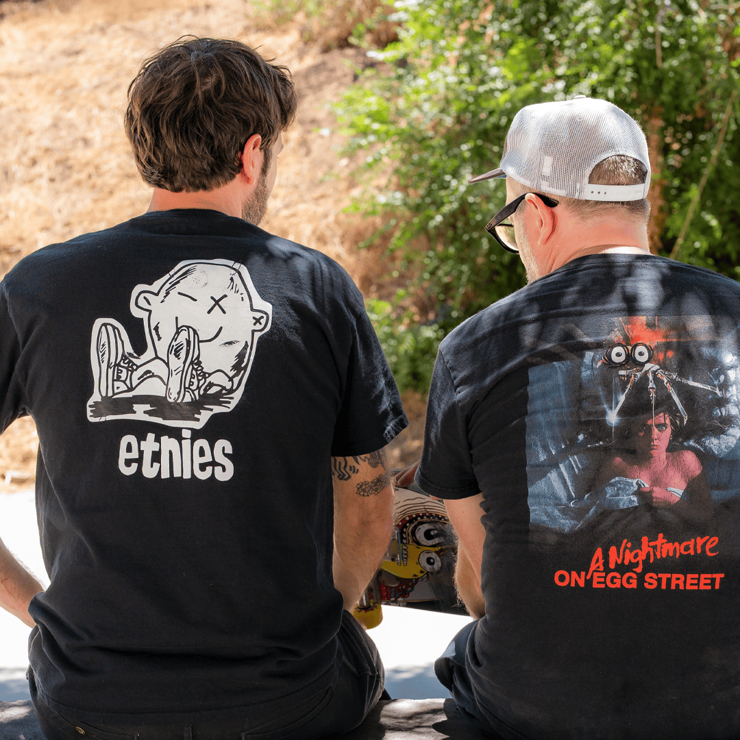 Black Etnies x FOS Graphic Tee | etnies Official Canada etnies Skate Original Sustainability Gear