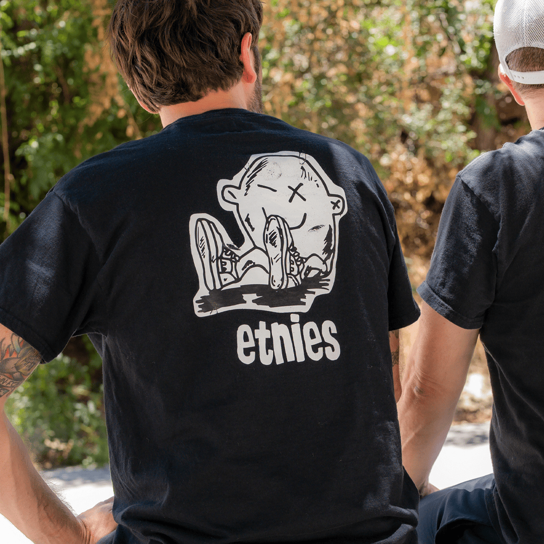 Black Etnies x FOS Graphic Tee | etnies Official Canada etnies Skate Original Sustainability Gear