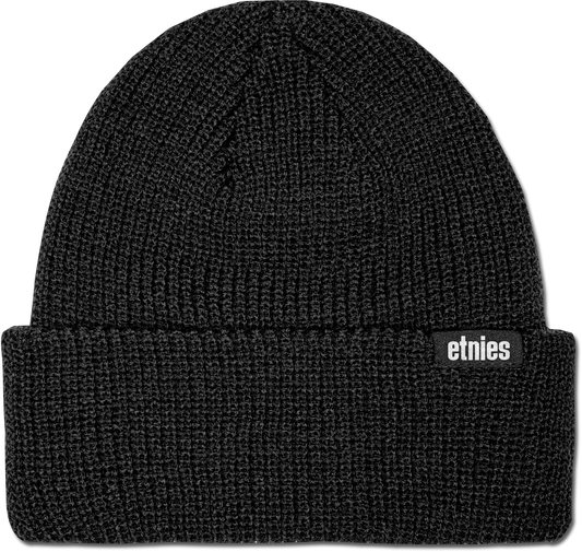 Warehouse Beanie - skate accesorie | etnies Official Beanie Etnies BLACK / ONE SIZE Skate Original Sustainability Gear 4140001280.001.OS.1ST 889262335170