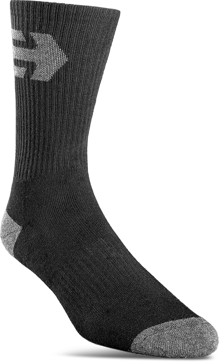 DIRECT 2 SOCKS 3 PACK Skate Crew Sock | etnies Skateboarding Crew Sock Etnies BLACK / ONE SIZE Skate Original Sustainability Gear 4140001317.001.OS.1ST 889262676068