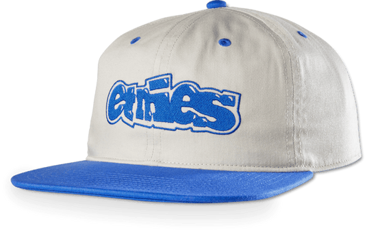 Snake destruct snapback blue - men's hat | etnies Official Custom Hat Etnies BLUE/TAN / One Size Skate Original Sustainability Gear 4140001352.440.OS 194691656834