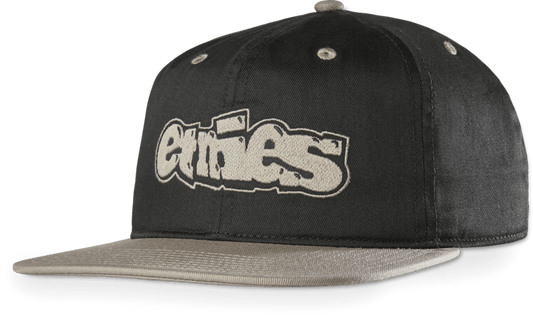 Snake destruct snapback hat black - men’s hat | etnies Official Custom Hat Etnies BLACK/TAN / One Size Skate Original Sustainability Gear 4140001352.975.OS 194691656858