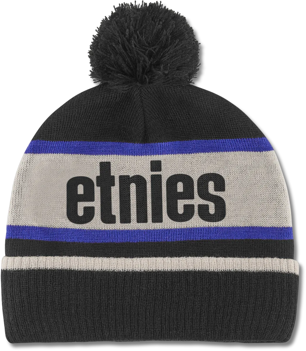 Stencil Pom Beanie