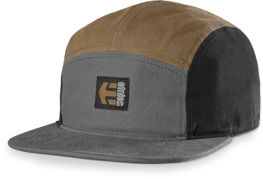 ETNIES CAMP HAT Custom Hat Etnies DARK GREY/BLACK / ONE SIZE Skate Original Sustainability Gear 4140001484.022.OS 194691659170