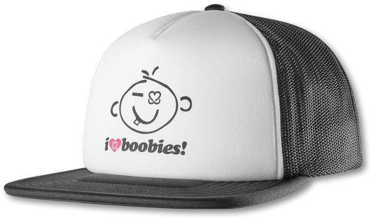 Keep A Breast Trucker Hat Custom Hat Etnies BLACK/WHITE / One Size Skate Original Sustainability Gear 4140001519.976.One Size.1ST 7630949184238